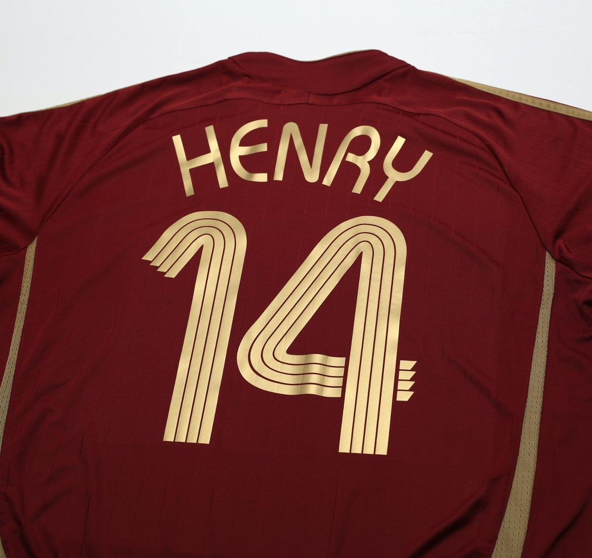 2021/22 HENRY #14 Arsenal adidas Teamgeist Football Shirt (XL)