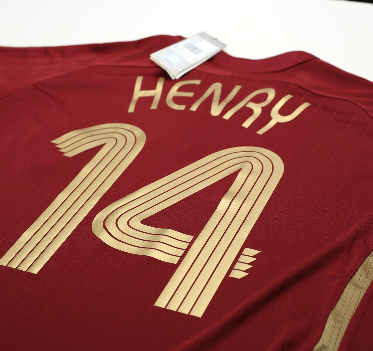2021/22 HENRY #14 Arsenal adidas Teamgeist Football Shirt (XL) BNWT