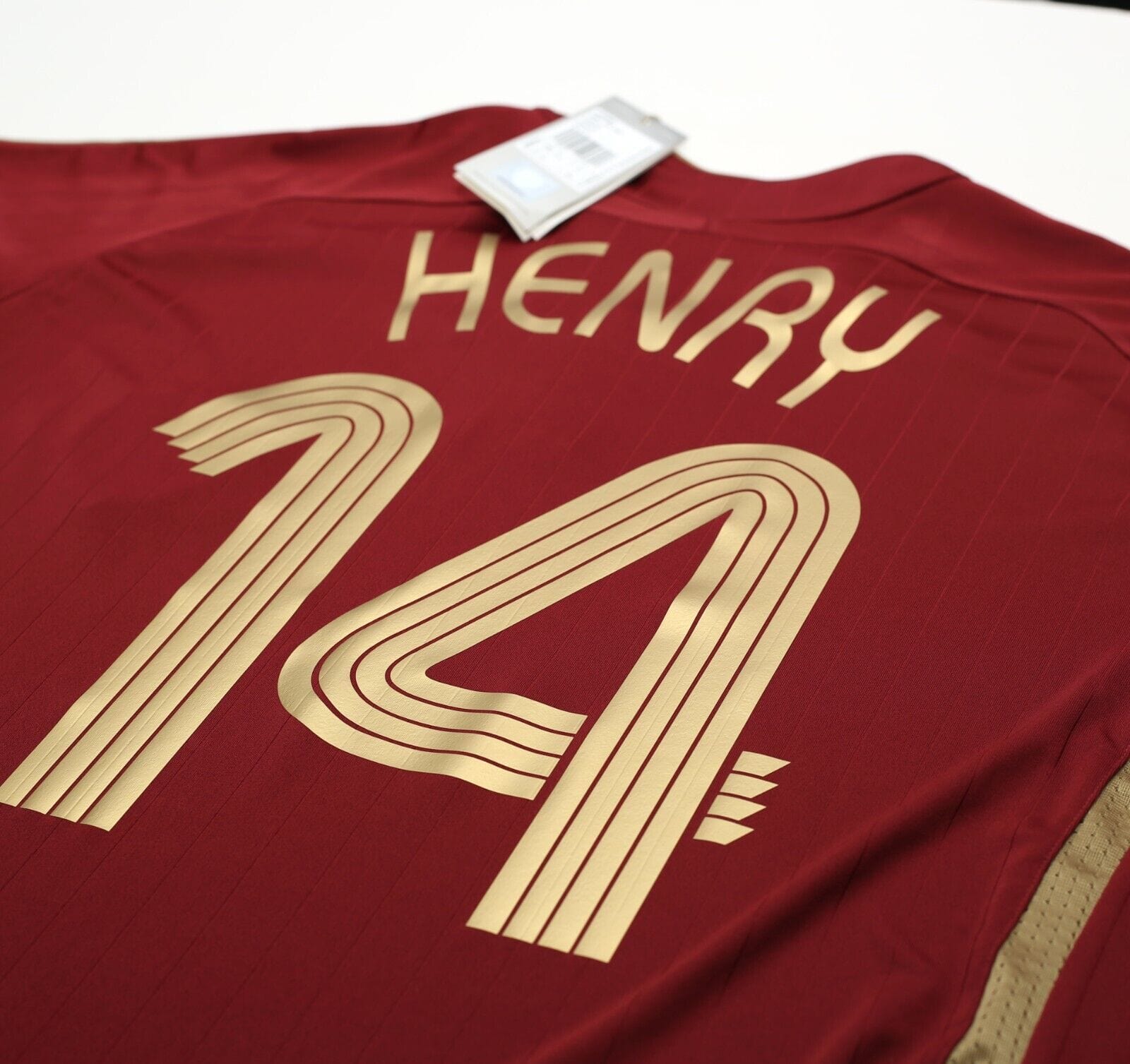 2021/22 HENRY #14 Arsenal adidas Teamgeist Football Shirt (XL) BNWT