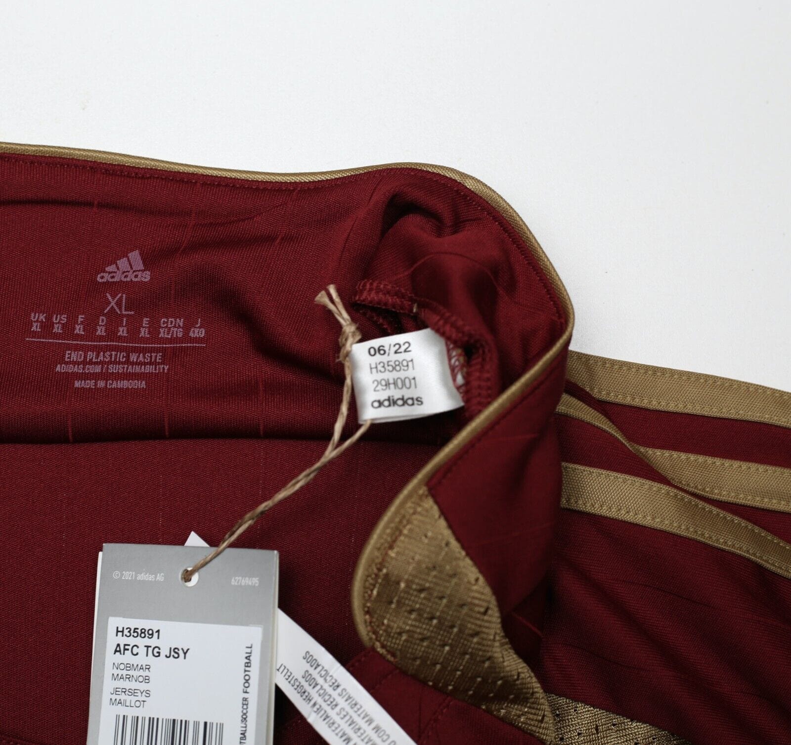 2021/22 HENRY #14 Arsenal adidas Teamgeist Football Shirt (XL) BNWT