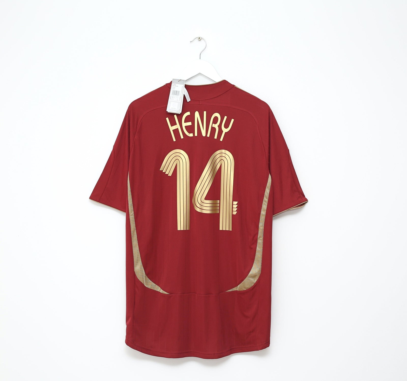 2021/22 HENRY #14 Arsenal adidas Teamgeist Football Shirt (XL) BNWT