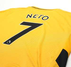 2021/22 NETO #7 Wolverhampton Wanderers Castore Home Football Shirt (XL) Wolves