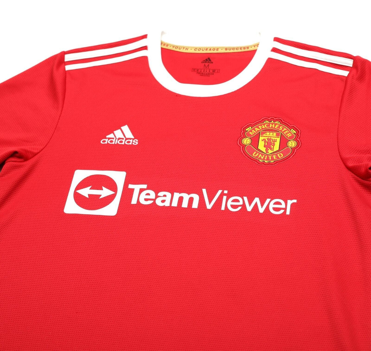 2021/22 RASHFORD #10 Manchester United Vintage adidas Home Football Shirt (M)
