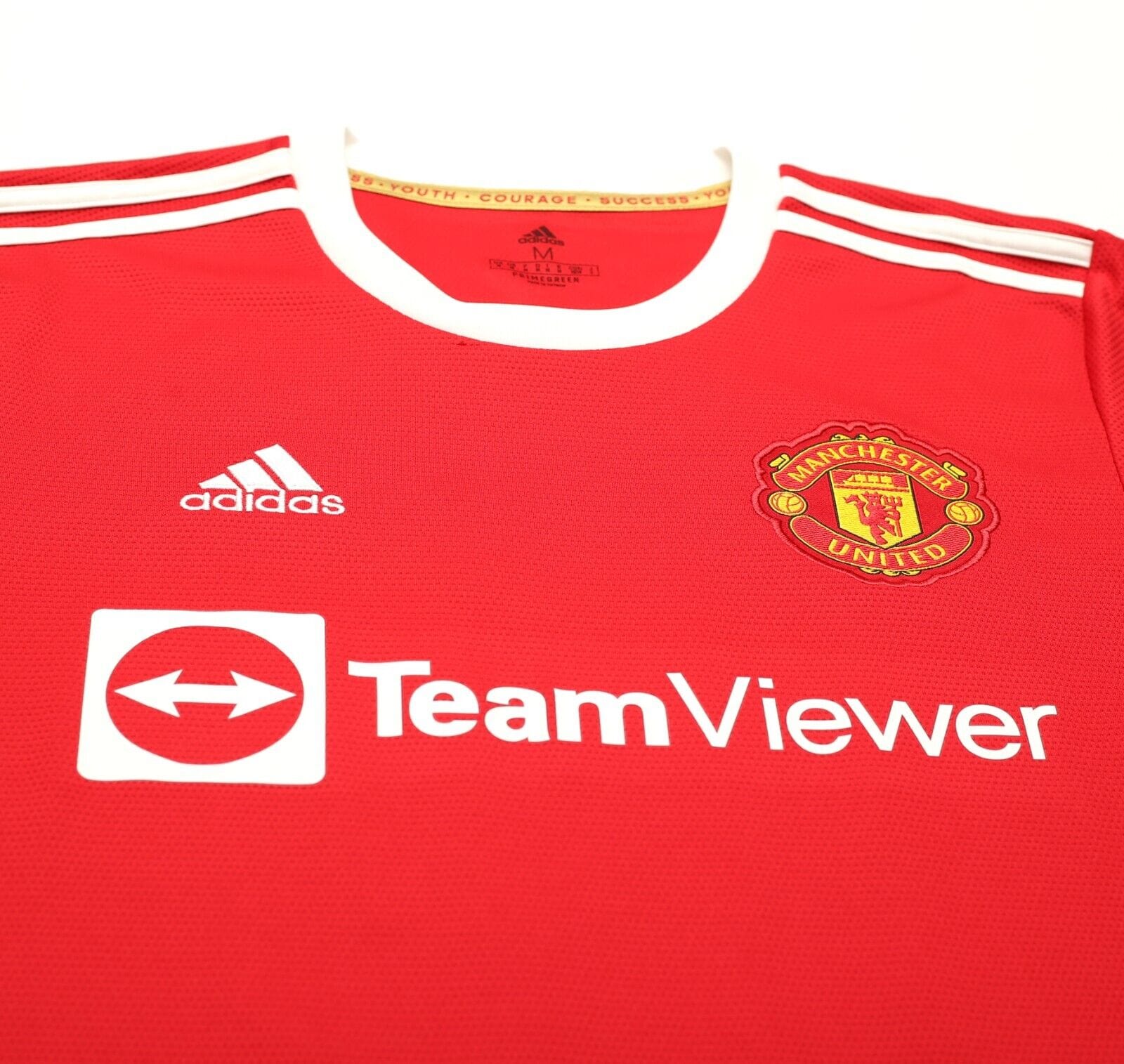 2021/22 RASHFORD #10 Manchester United Vintage adidas Home Football Shirt (M)