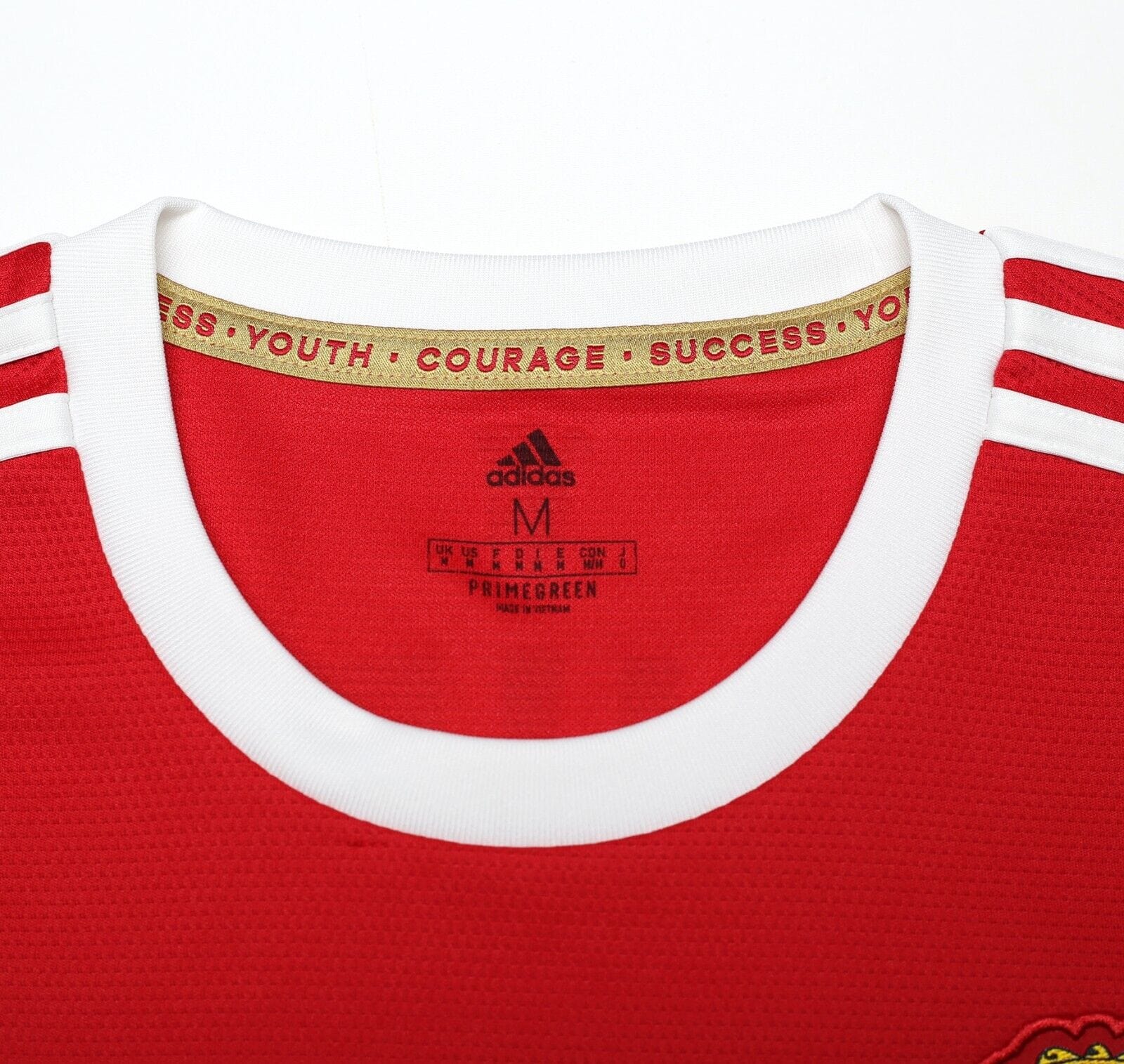 2021/22 RASHFORD #10 Manchester United Vintage adidas Home Football Shirt (M)