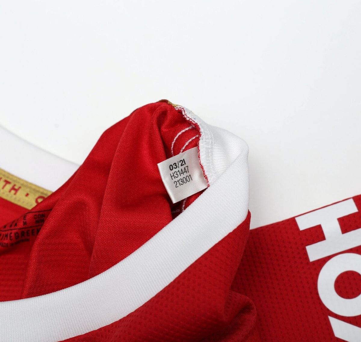 2021/22 RASHFORD #10 Manchester United Vintage adidas Home Football Shirt (M)