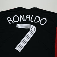 2021/22 Ronaldo #7 Manchester United adidas Teamgeist Football Shirt (M)