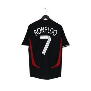 2021/22 Ronaldo #7 Manchester United adidas Teamgeist Football Shirt (M)