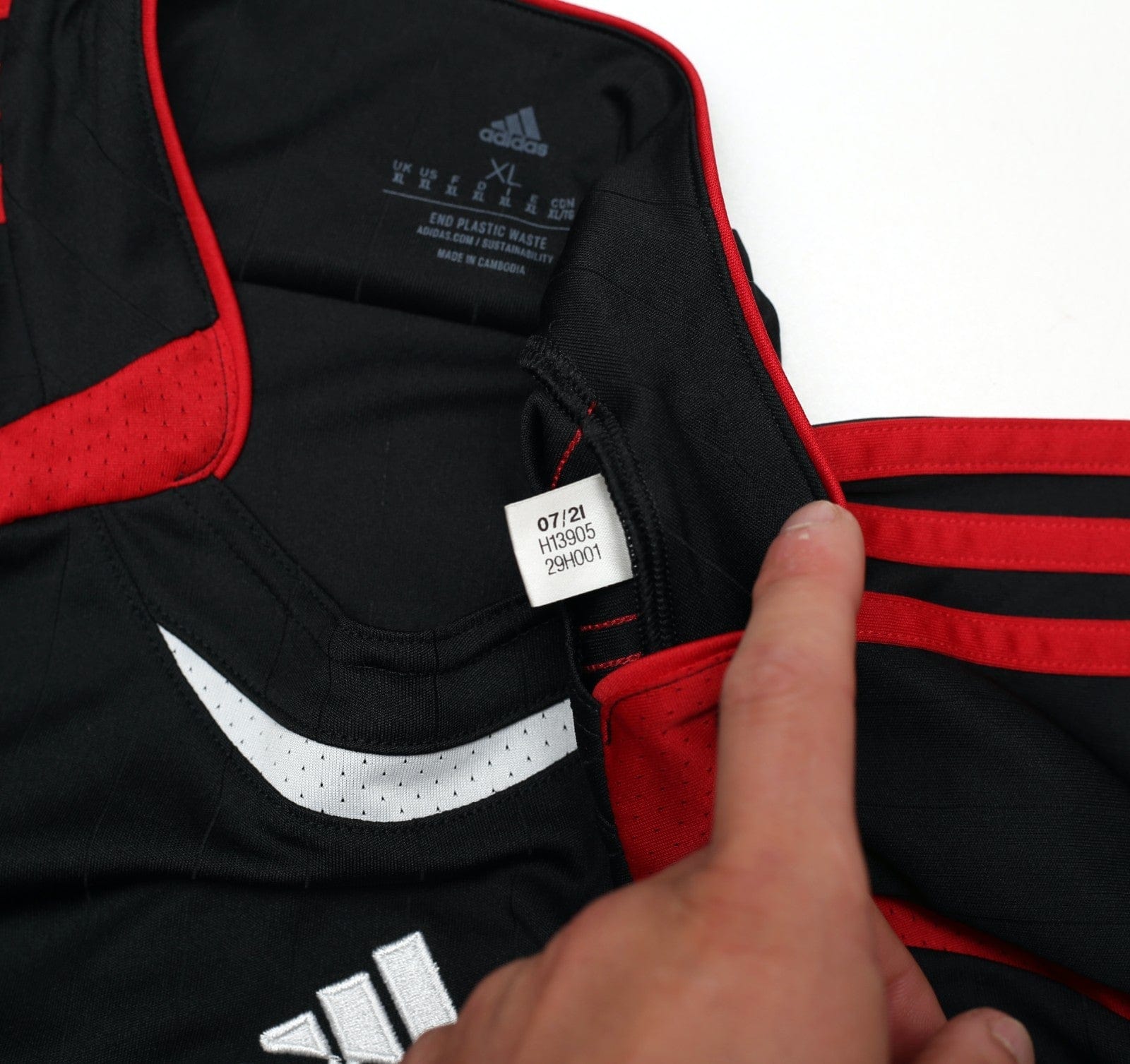 2021/22 RONALDO #7 Manchester United adidas Teamgeist Football Shirt (XL/XXL)