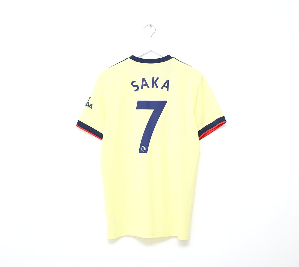 2021/22 SAKA #7 Arsenal Adidas Away Football Shirt (L)