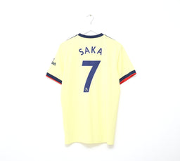 2021/22 SAKA #7 Arsenal Adidas Away Football Shirt (L)