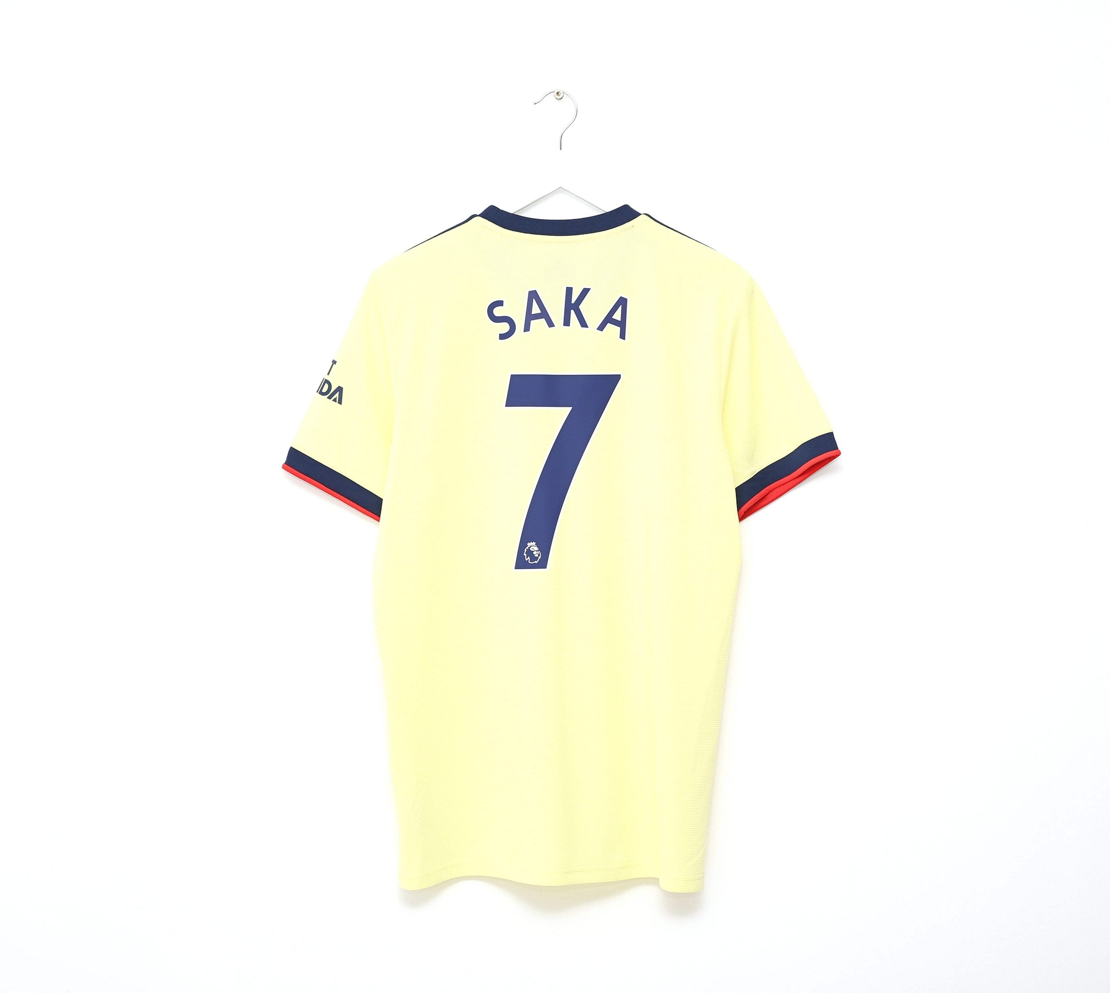 2021/22 SAKA #7 Arsenal Adidas Away Football Shirt (L)
