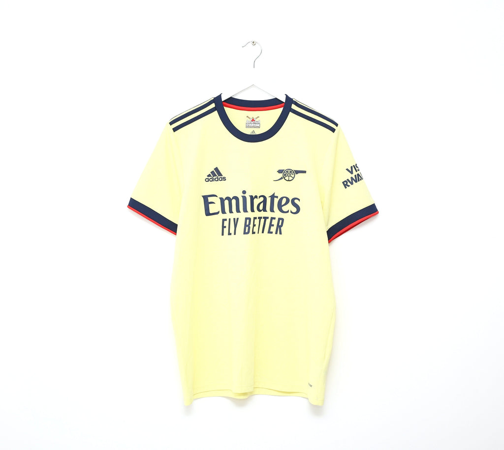 2021/22 SAKA #7 Arsenal Adidas Away Football Shirt (L)