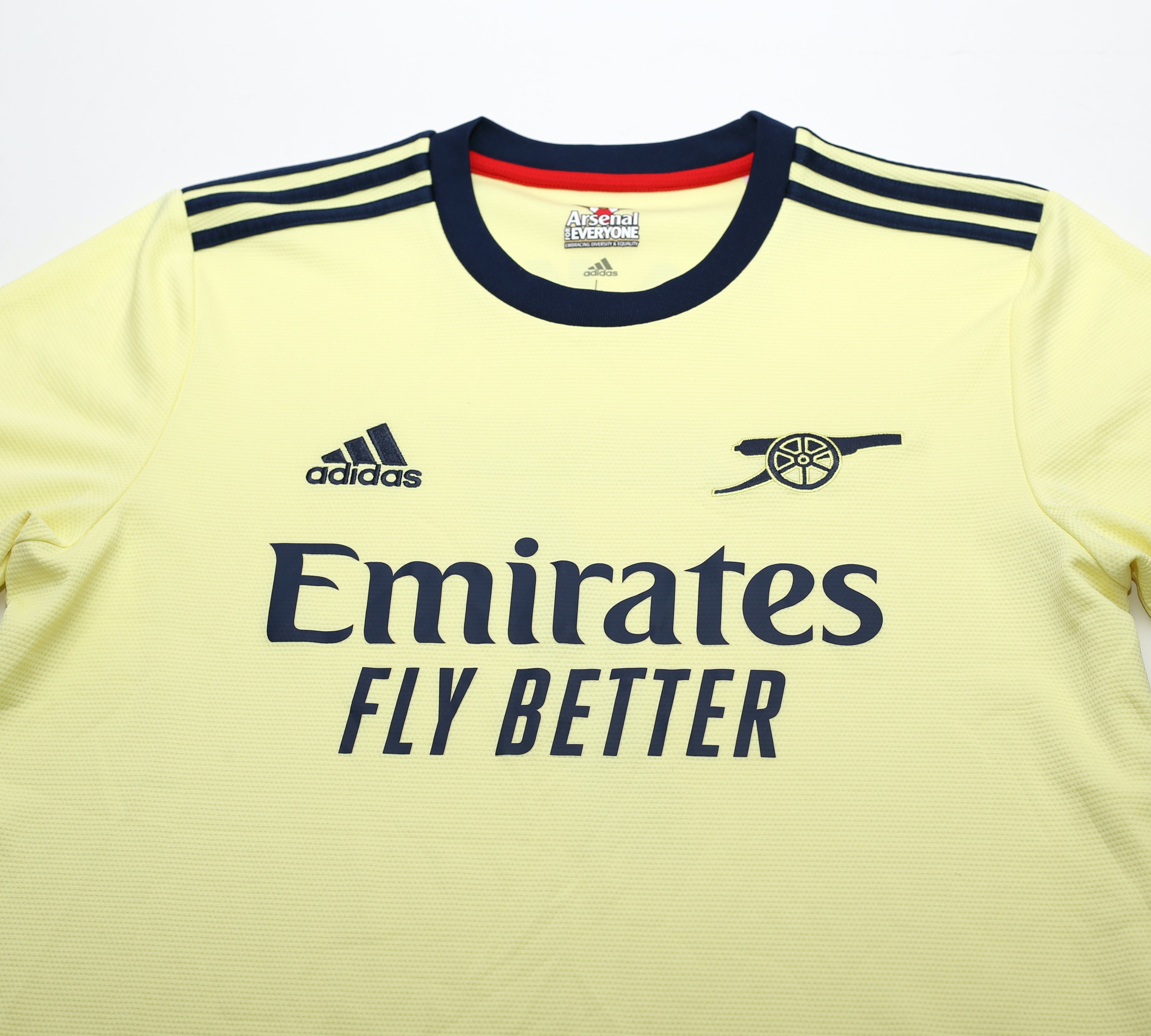 2021/22 SAKA #7 Arsenal Adidas Away Football Shirt (L)