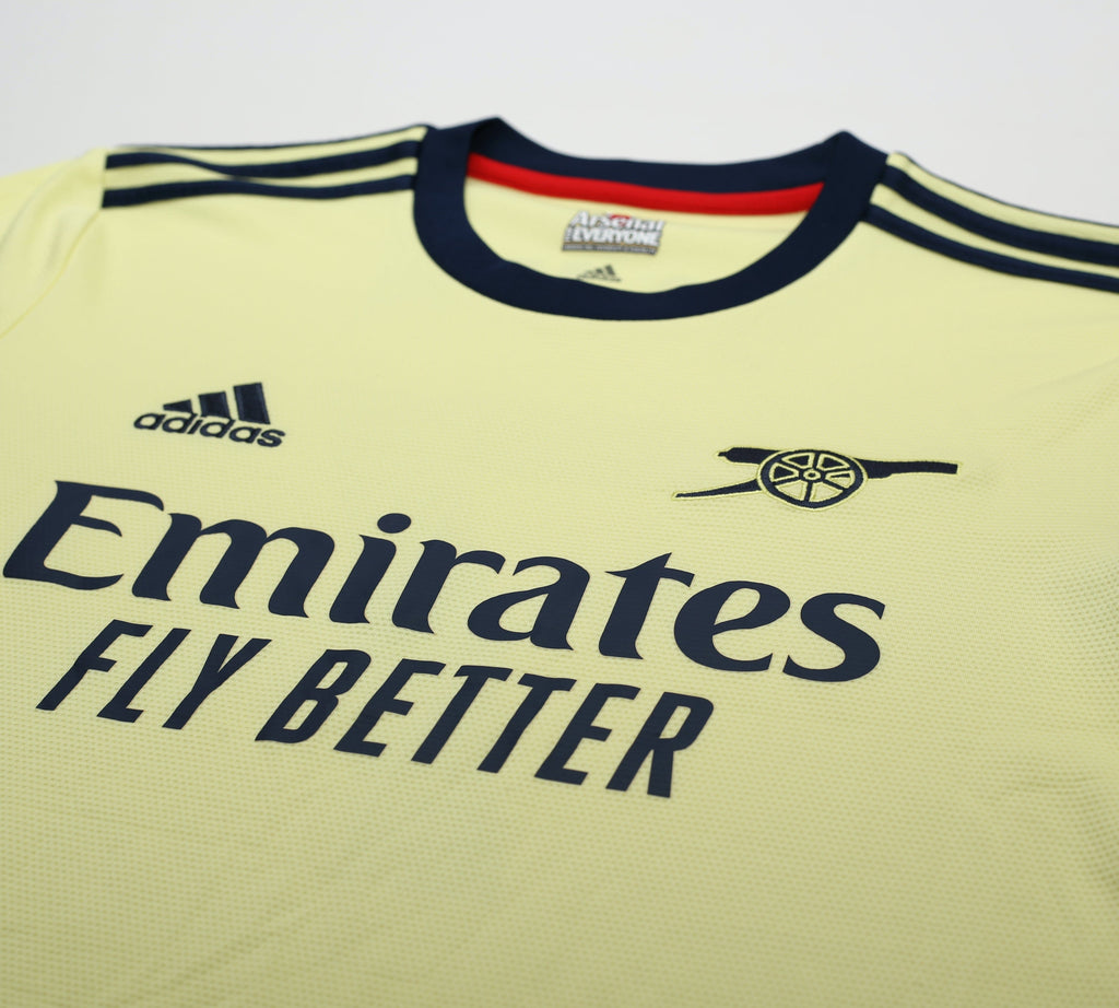 2021/22 SAKA #7 Arsenal Adidas Away Football Shirt (L)