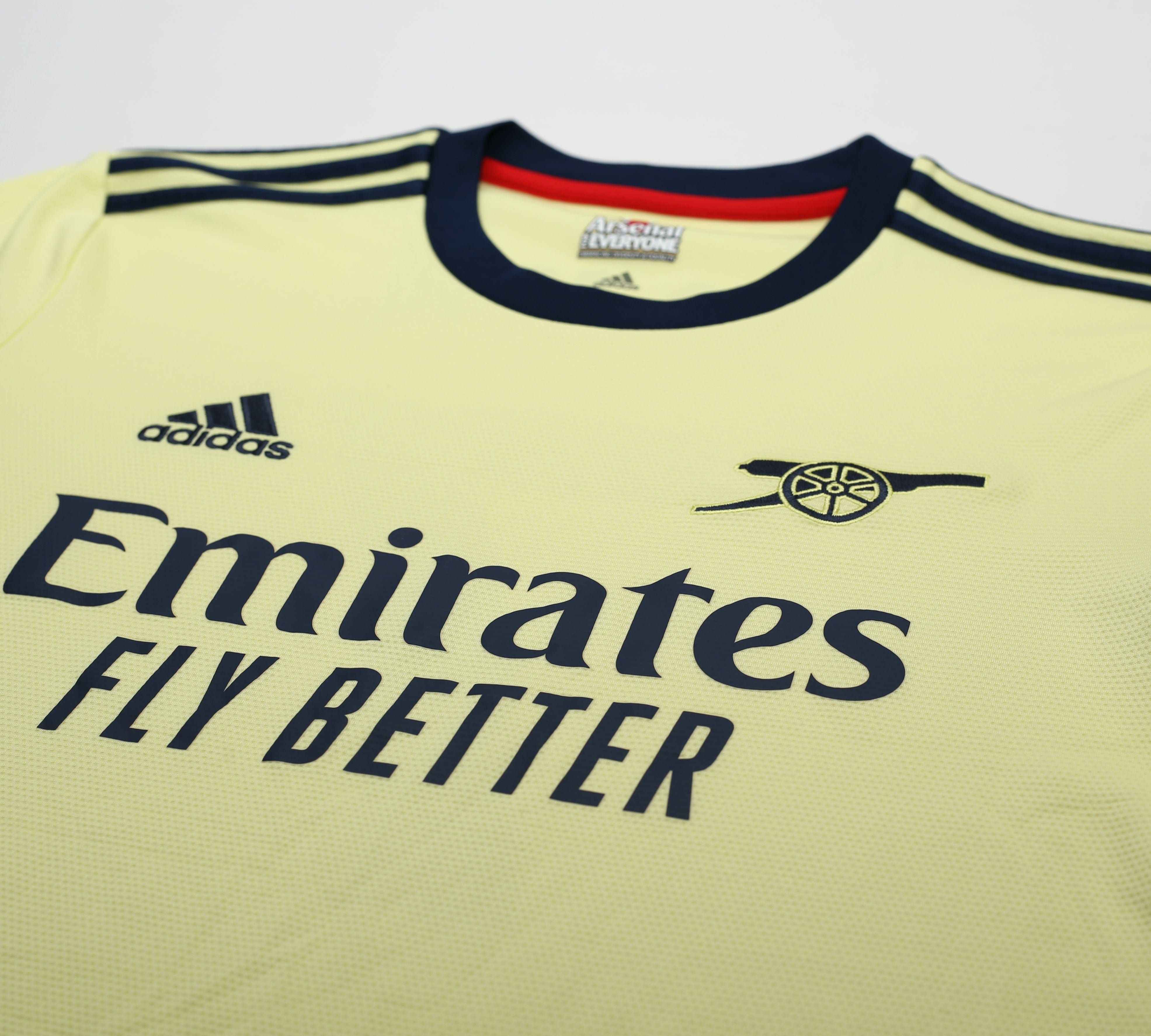2021/22 SAKA #7 Arsenal Adidas Away Football Shirt (L)
