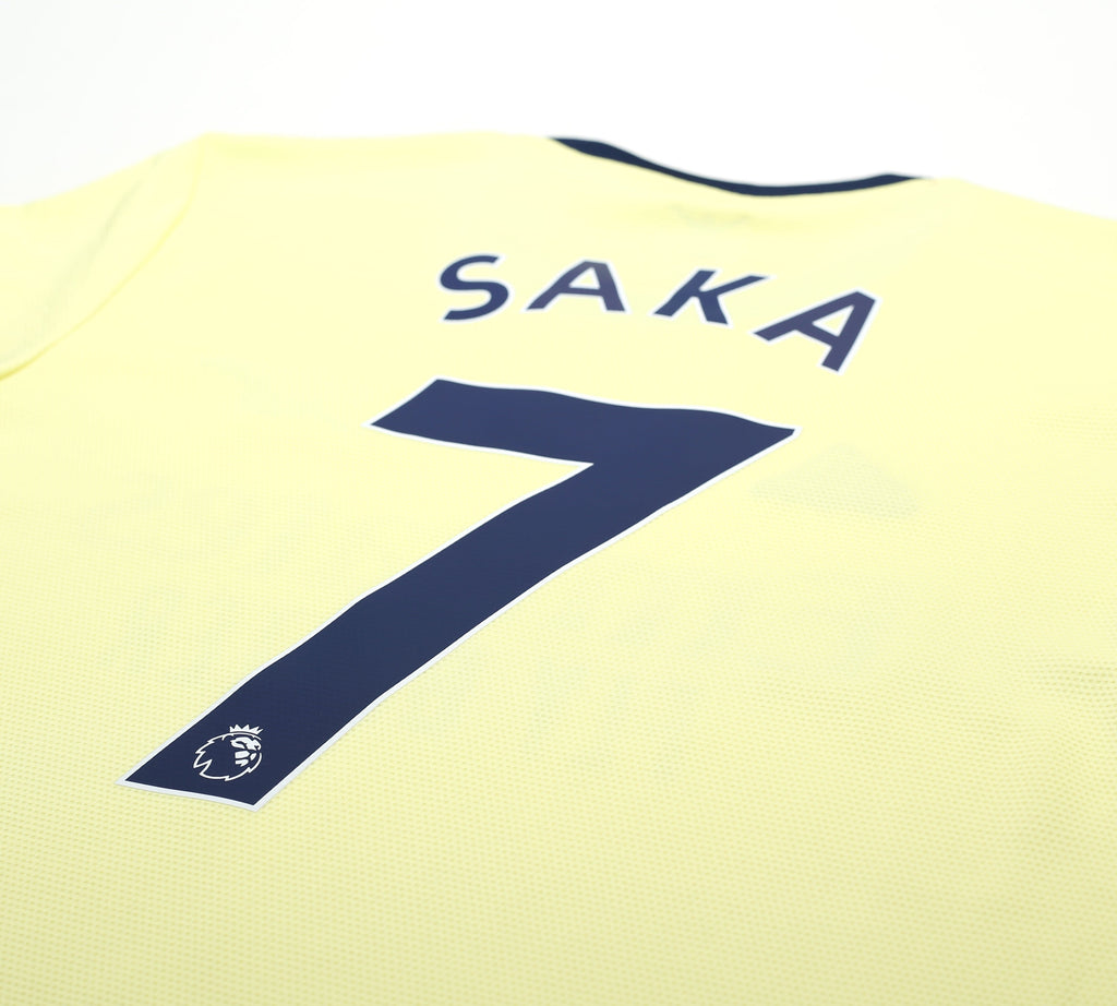 2021/22 SAKA #7 Arsenal Adidas Away Football Shirt (L)