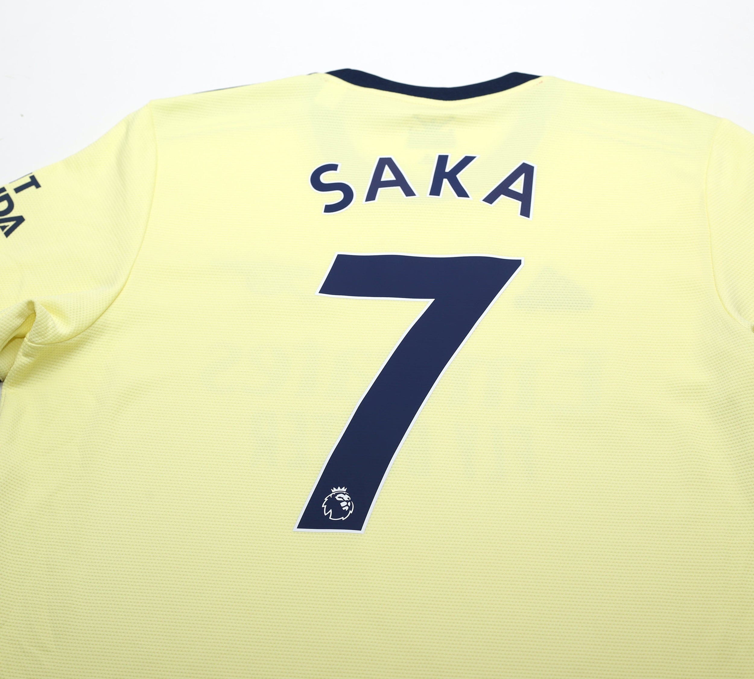 2021/22 SAKA #7 Arsenal Adidas Away Football Shirt (L)