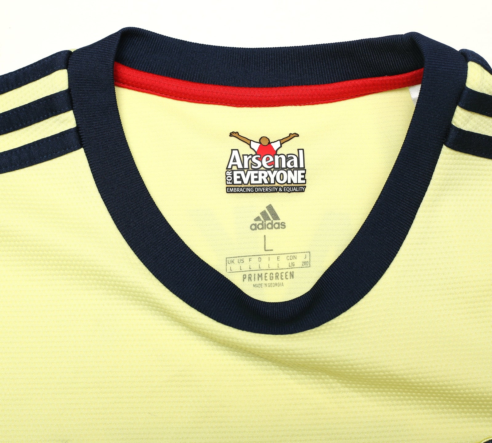 2021/22 SAKA #7 Arsenal Adidas Away Football Shirt (L)