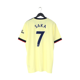 2021/22 SAKA #7 Arsenal adidas Away Football Shirt (XL)