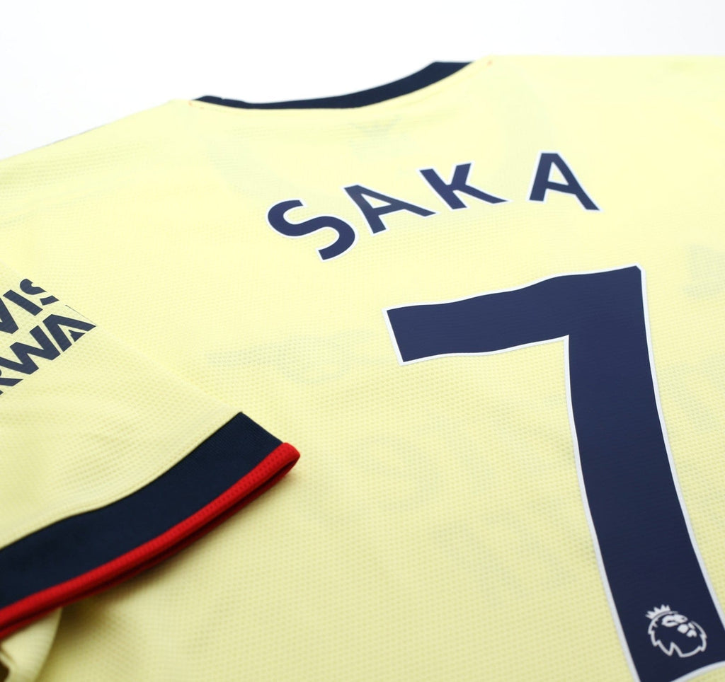 2021/22 SAKA #7 Arsenal adidas Away Football Shirt (XL)
