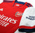 2021/22 SAKA #7 Arsenal adidas Home Football Shirt Jersey (M)