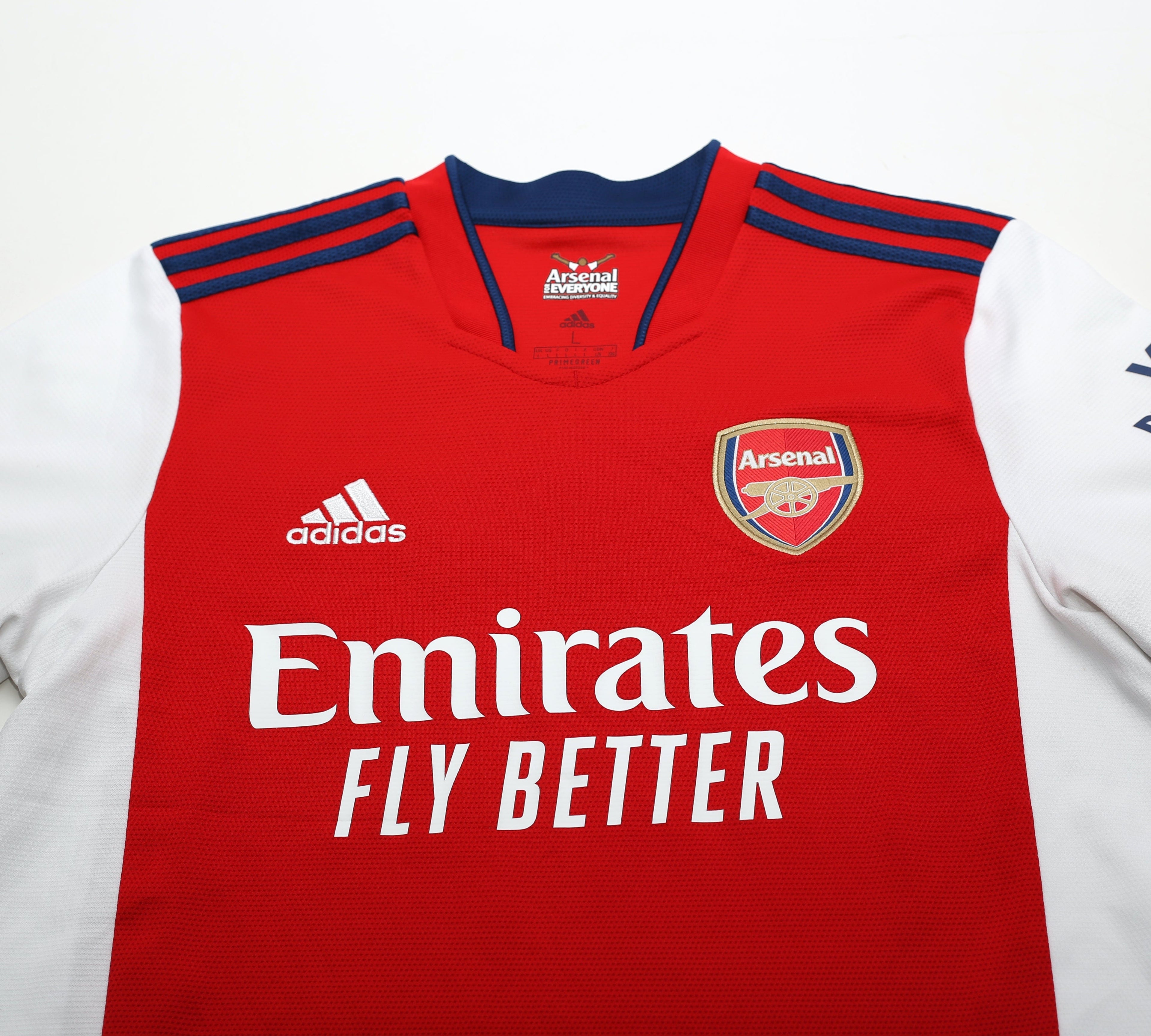 2021/22 SAKA #7 Arsenal Adidas Home Football Shirt (L)