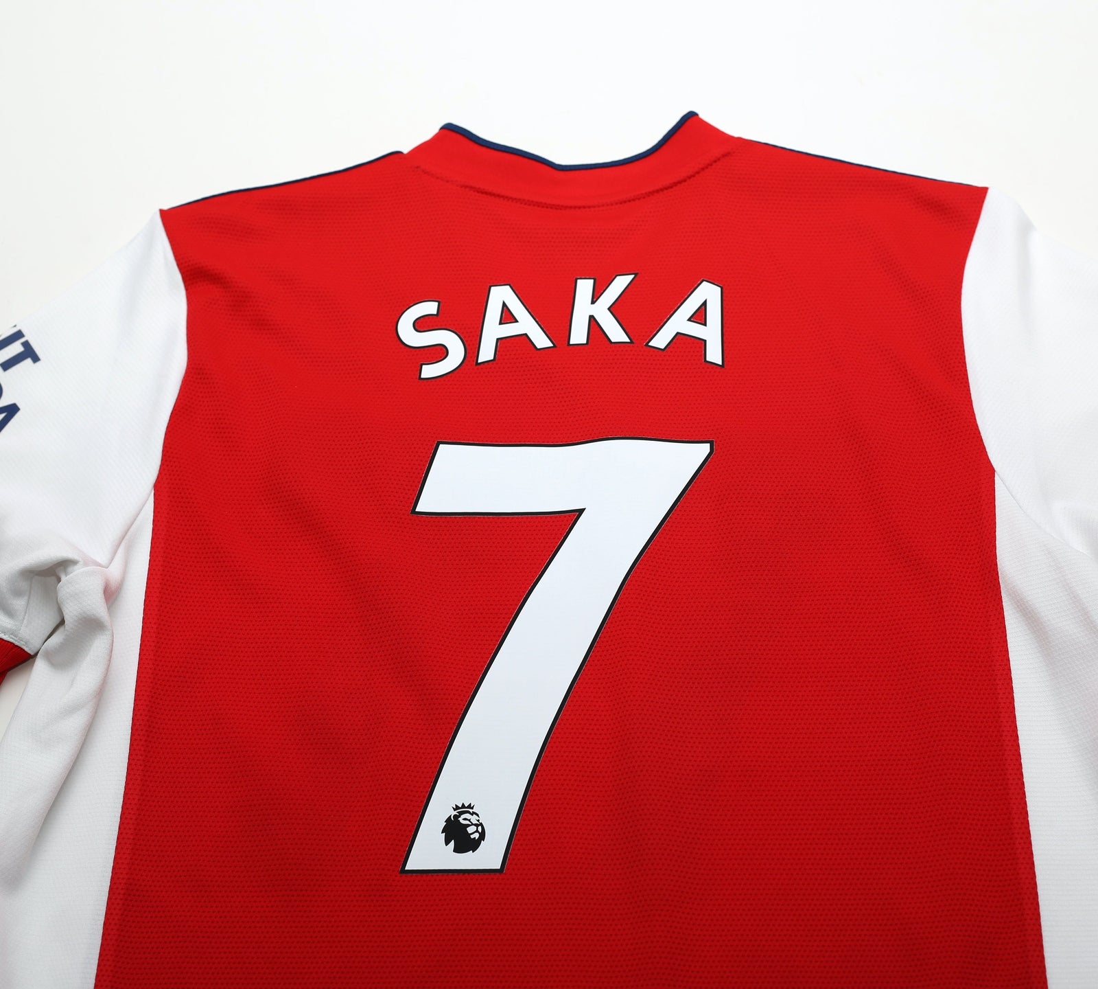 2021/22 SAKA #7 Arsenal Adidas Home Football Shirt (L)