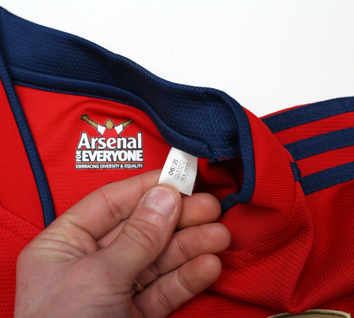 2021/22 SAKA #7 Arsenal Adidas Home Football Shirt (L)