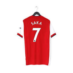 2021/22 SAKA #7 Arsenal adidas Home Football Shirt (XL)