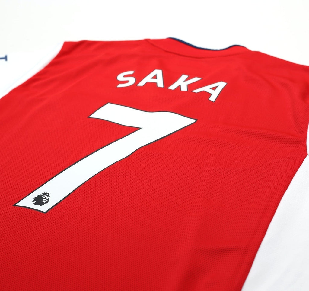 2021/22 SAKA #7 Arsenal adidas Home Football Shirt (XL)