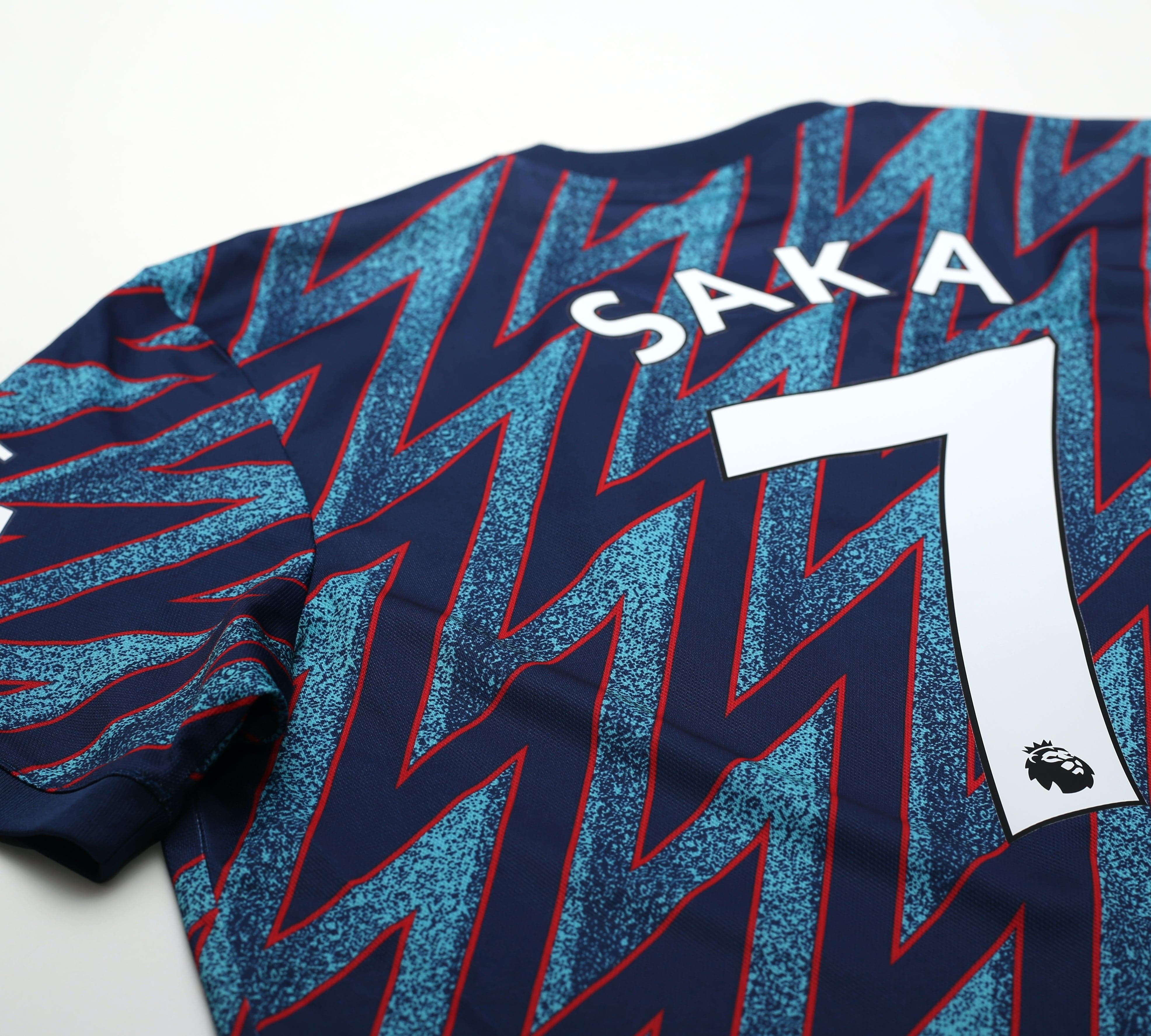 2021/22 SAKA #7 Arsenal Adidas Third Football Shirt (L)