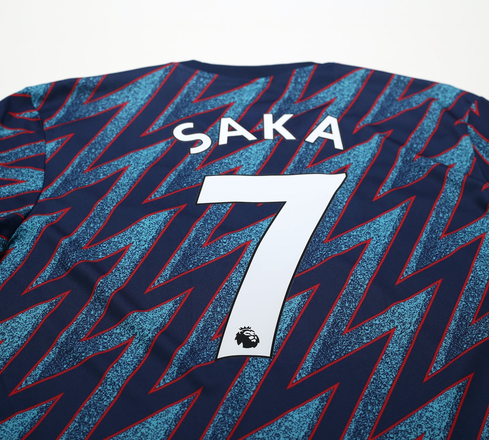 2021/22 SAKA #7 Arsenal Adidas Third Football Shirt (L)
