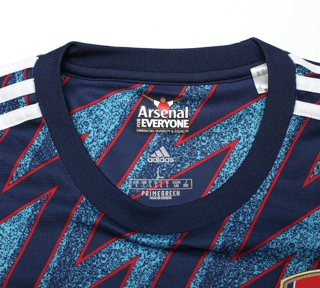 2021/22 SAKA #7 Arsenal Adidas Third Football Shirt (L)