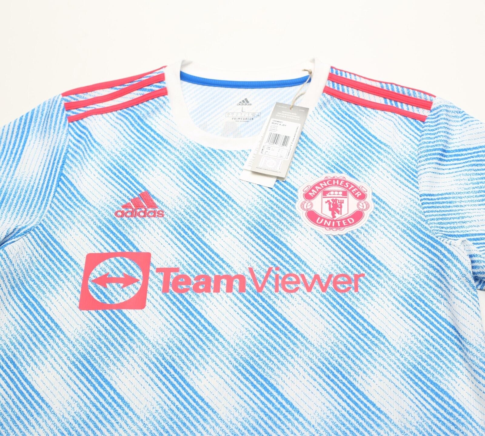 2021/22 SHAW #23 Manchester United Vintage adidas Away Football Shirt (M/L) BNWT