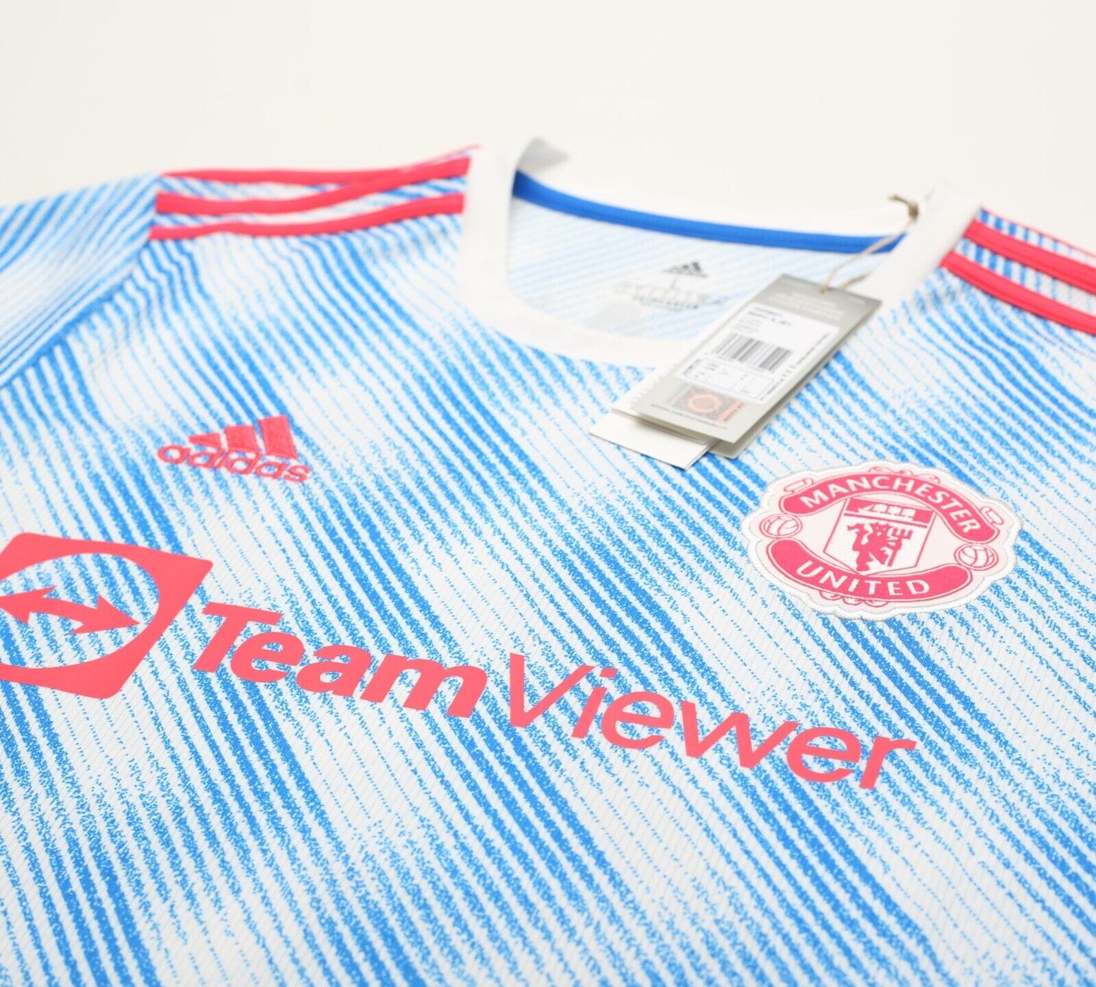 2021/22 SHAW #23 Manchester United Vintage adidas Away Football Shirt (M/L) BNWT