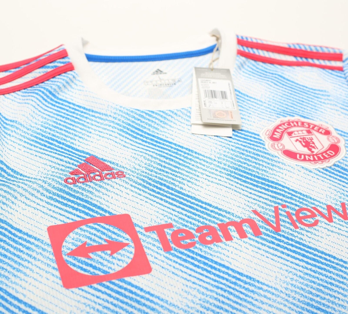 2021/22 SHAW #23 Manchester United Vintage adidas Away Football Shirt (M/L) BNWT