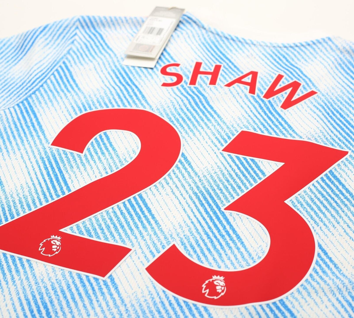 2021/22 SHAW #23 Manchester United Vintage adidas Away Football Shirt (M/L) BNWT