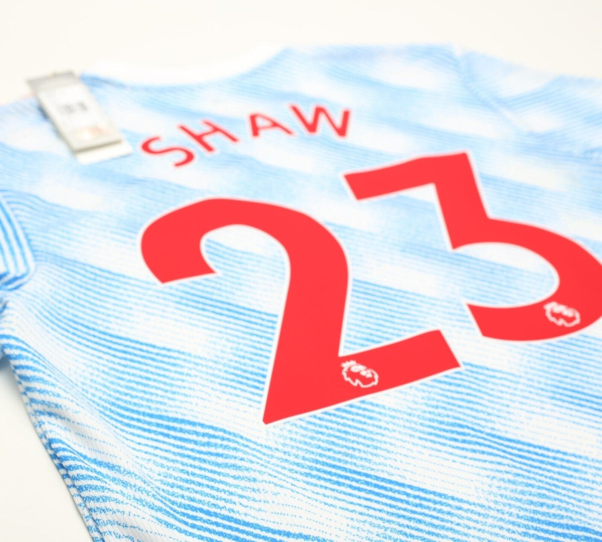 2021/22 SHAW #23 Manchester United Vintage adidas Away Football Shirt (M/L) BNWT