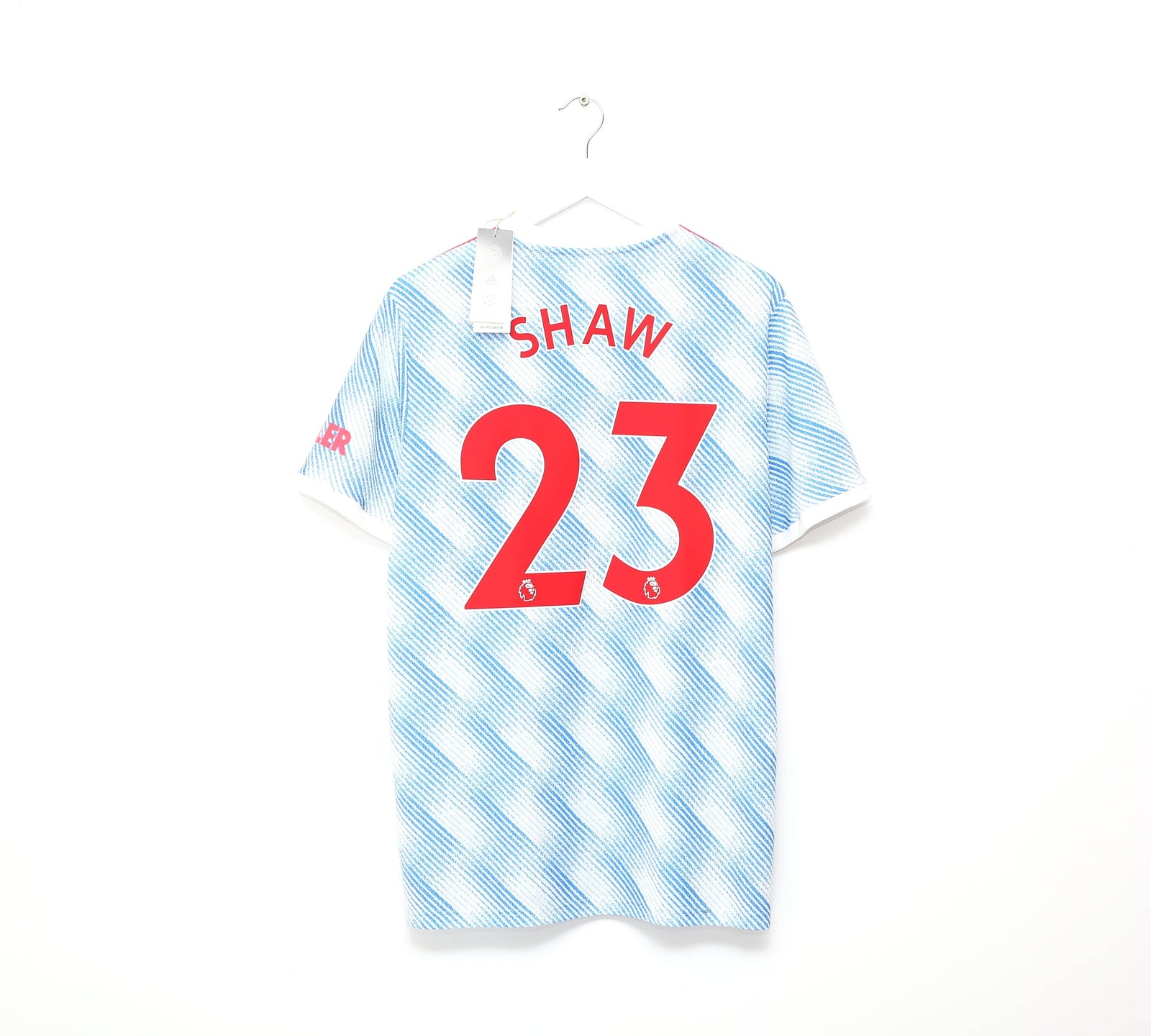 2021/22 SHAW #23 Manchester United Vintage adidas Away Football Shirt (M/L) BNWT