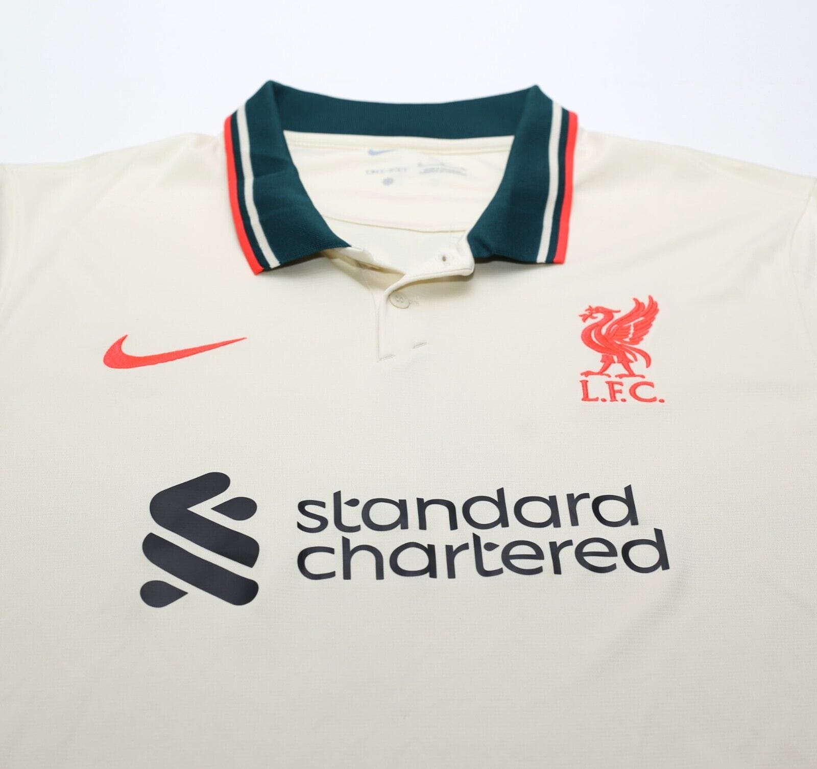 2021/22 VIRGIL #4 Liverpool Nike Away Football Shirt (XL