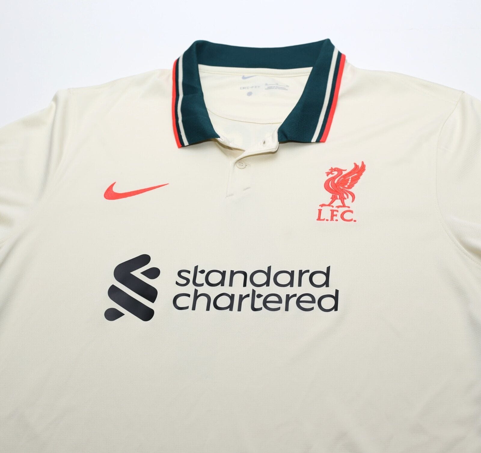 2021/22 VIRGIL #4 Liverpool Vintage Nike Away Football Shirt (XL)