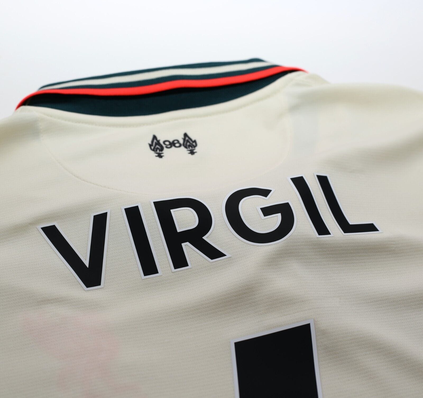 2021/22 VIRGIL #4 Liverpool Vintage Nike Away Football Shirt (XL)