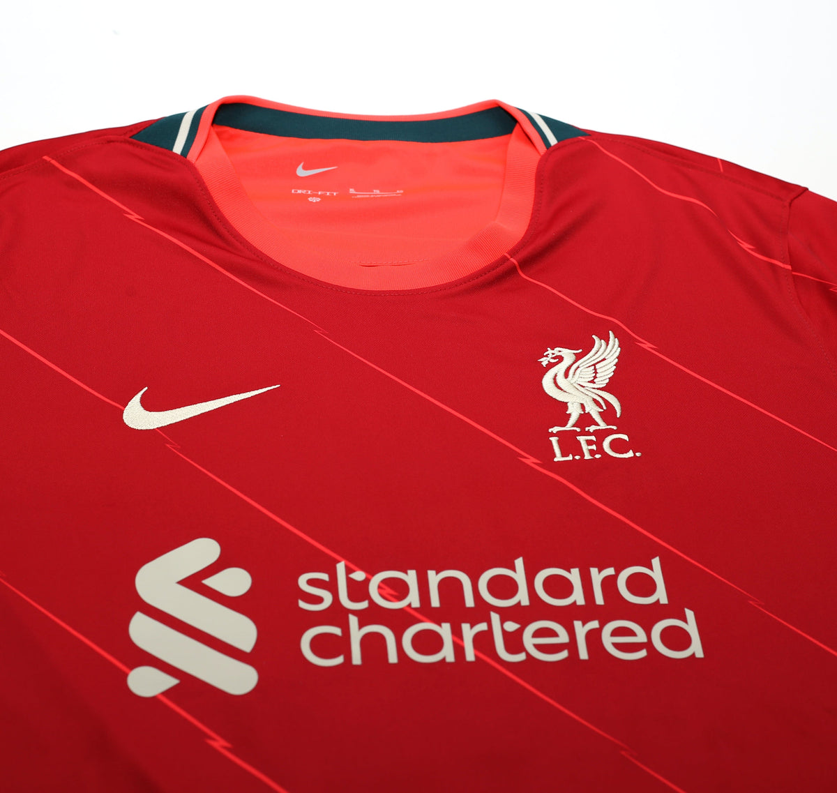 2021/22 VIRGIL #4 Liverpool Vintage Nike Home Football Shirt (XL) BNWT