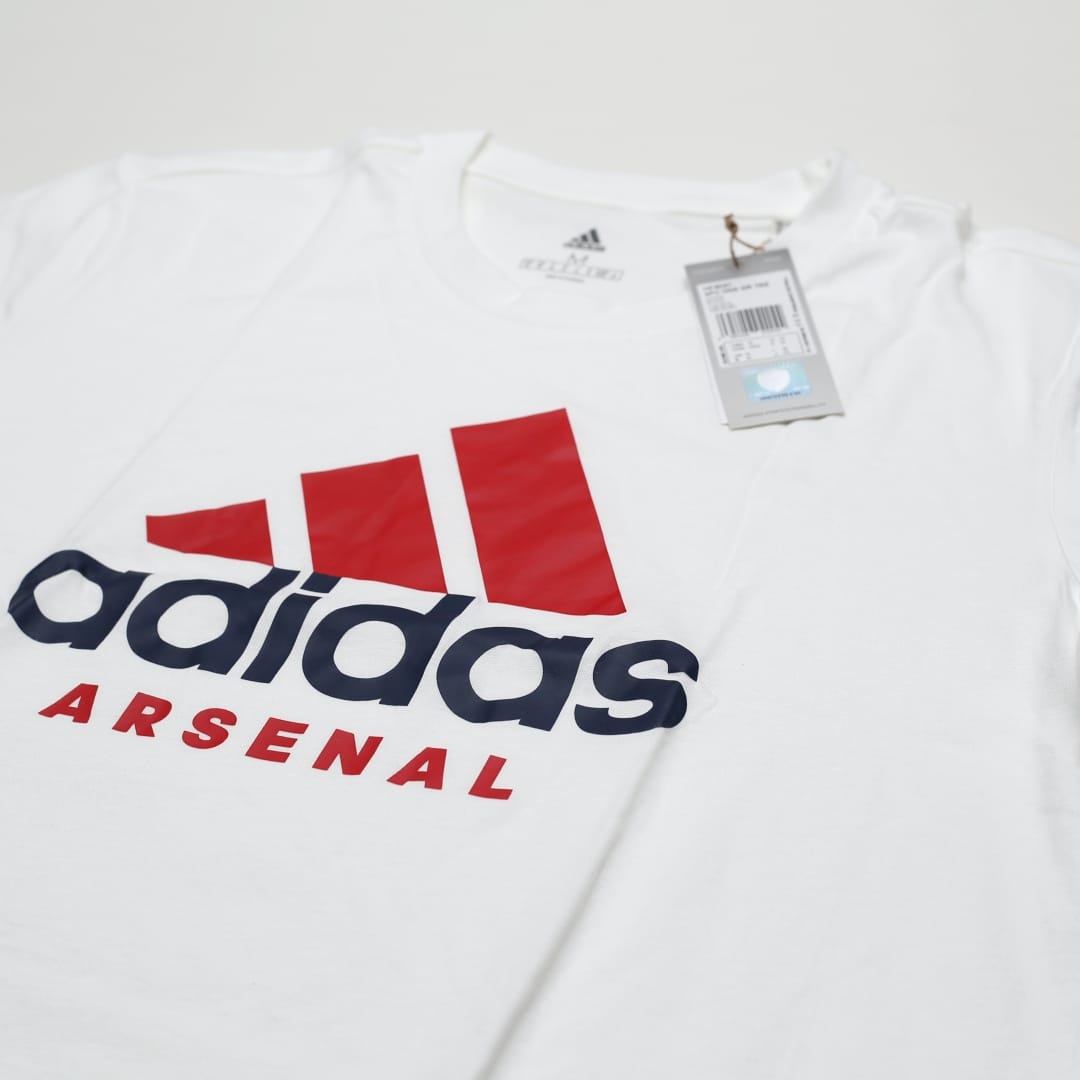 2022/23 Arsenal adidas White DNA Tee (M) BNWT
