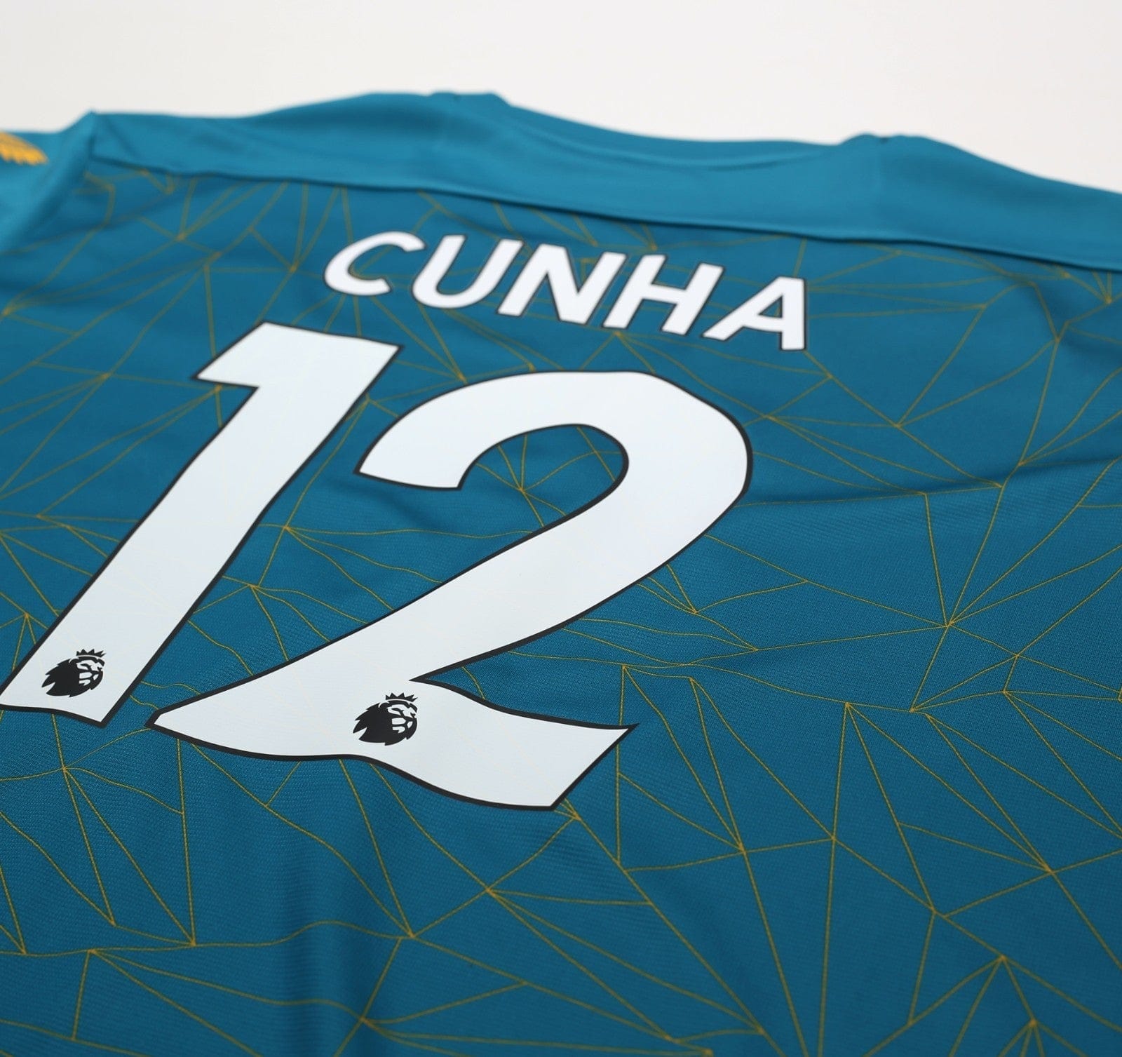 2022/23 CUNHA #12 Wolverhampton Wanderers Castore Away Football Shirt XL Wolves