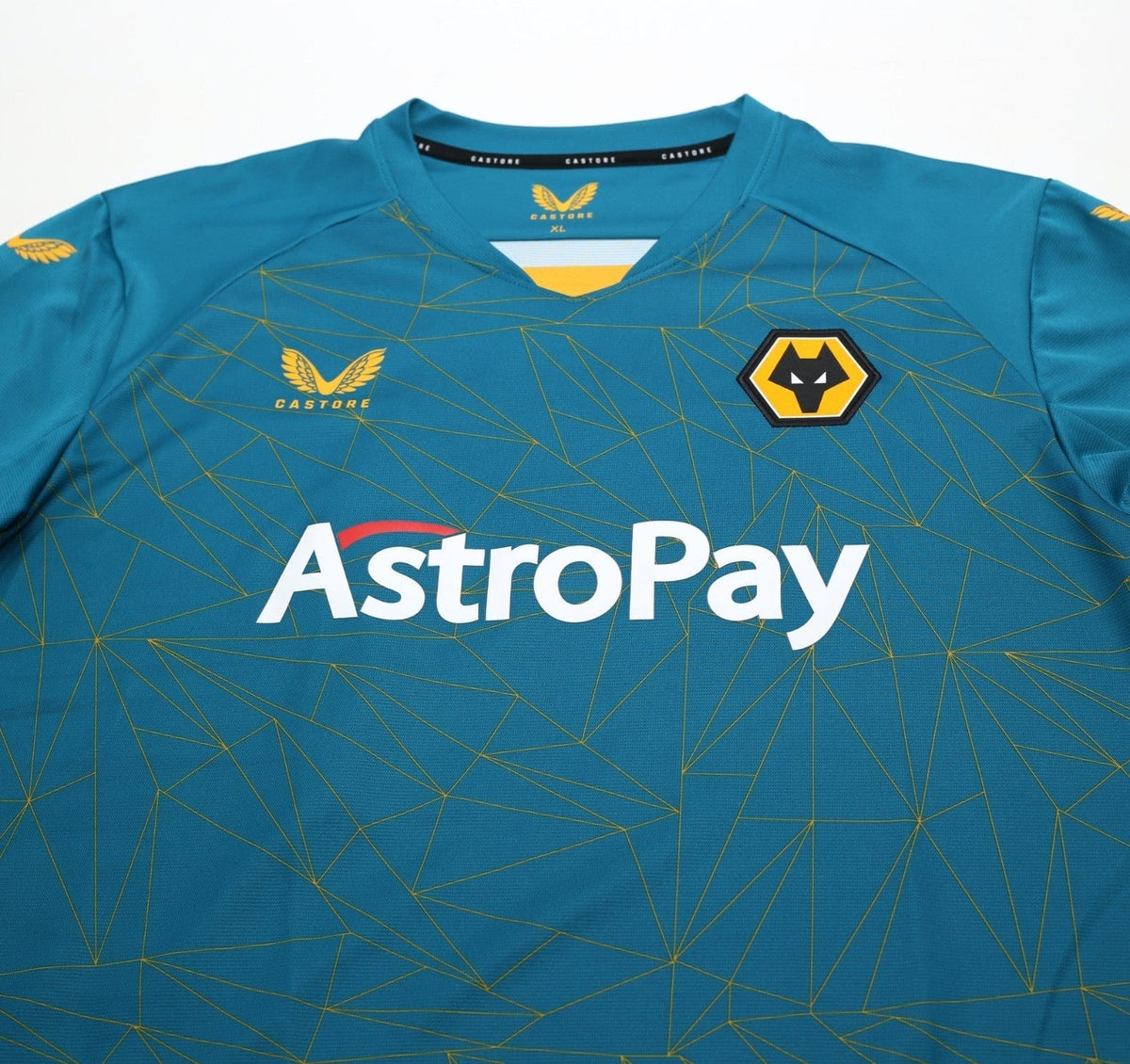 2022/23 CUNHA #12 Wolverhampton Wanderers Castore Away Football Shirt XL Wolves