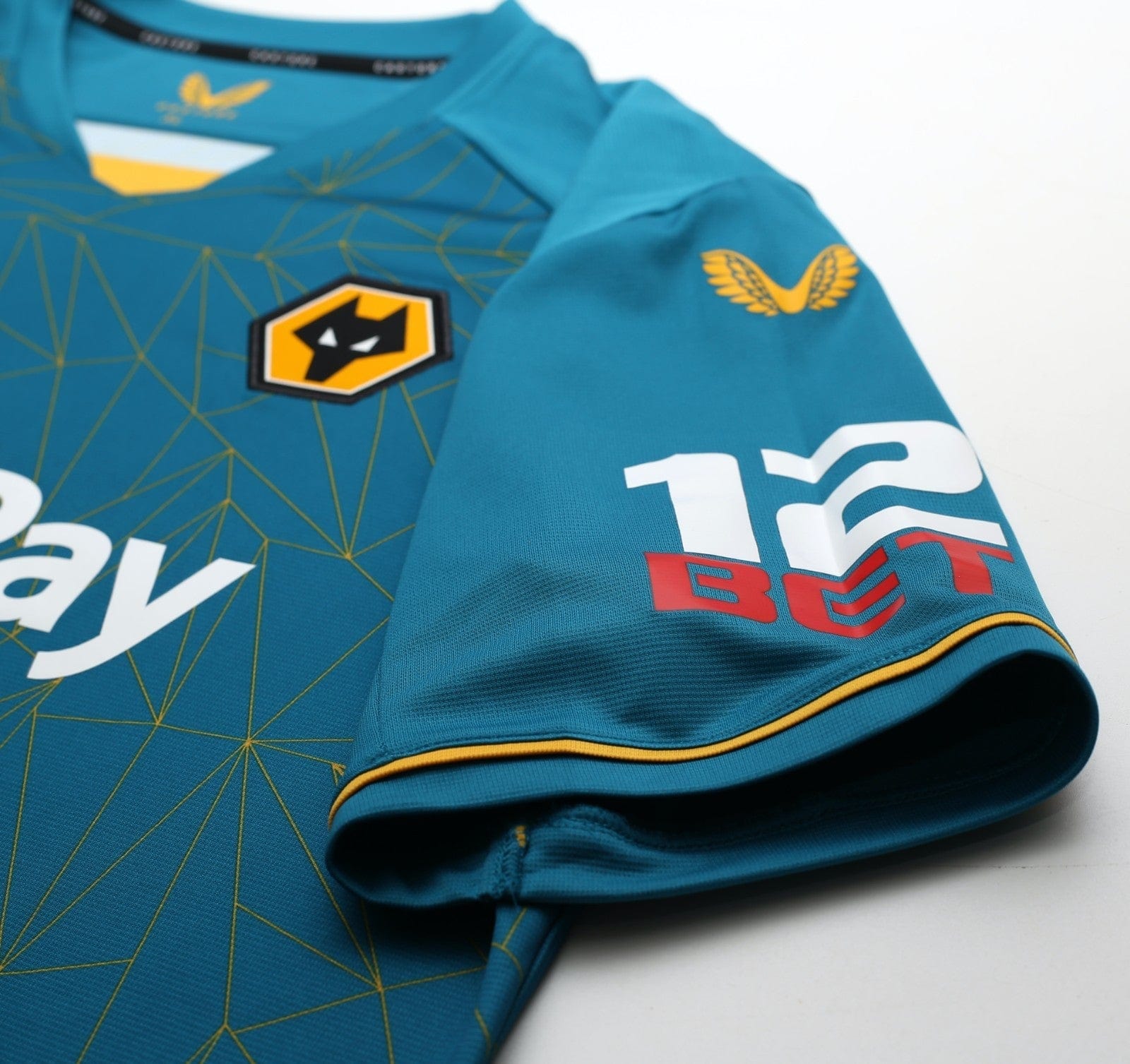 2022/23 CUNHA #12 Wolverhampton Wanderers Castore Away Football Shirt XL Wolves
