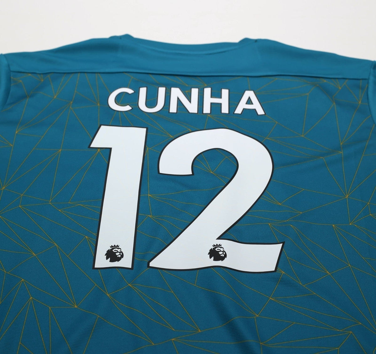 2022/23 CUNHA #12 Wolverhampton Wanderers Castore Away Football Shirt XL Wolves