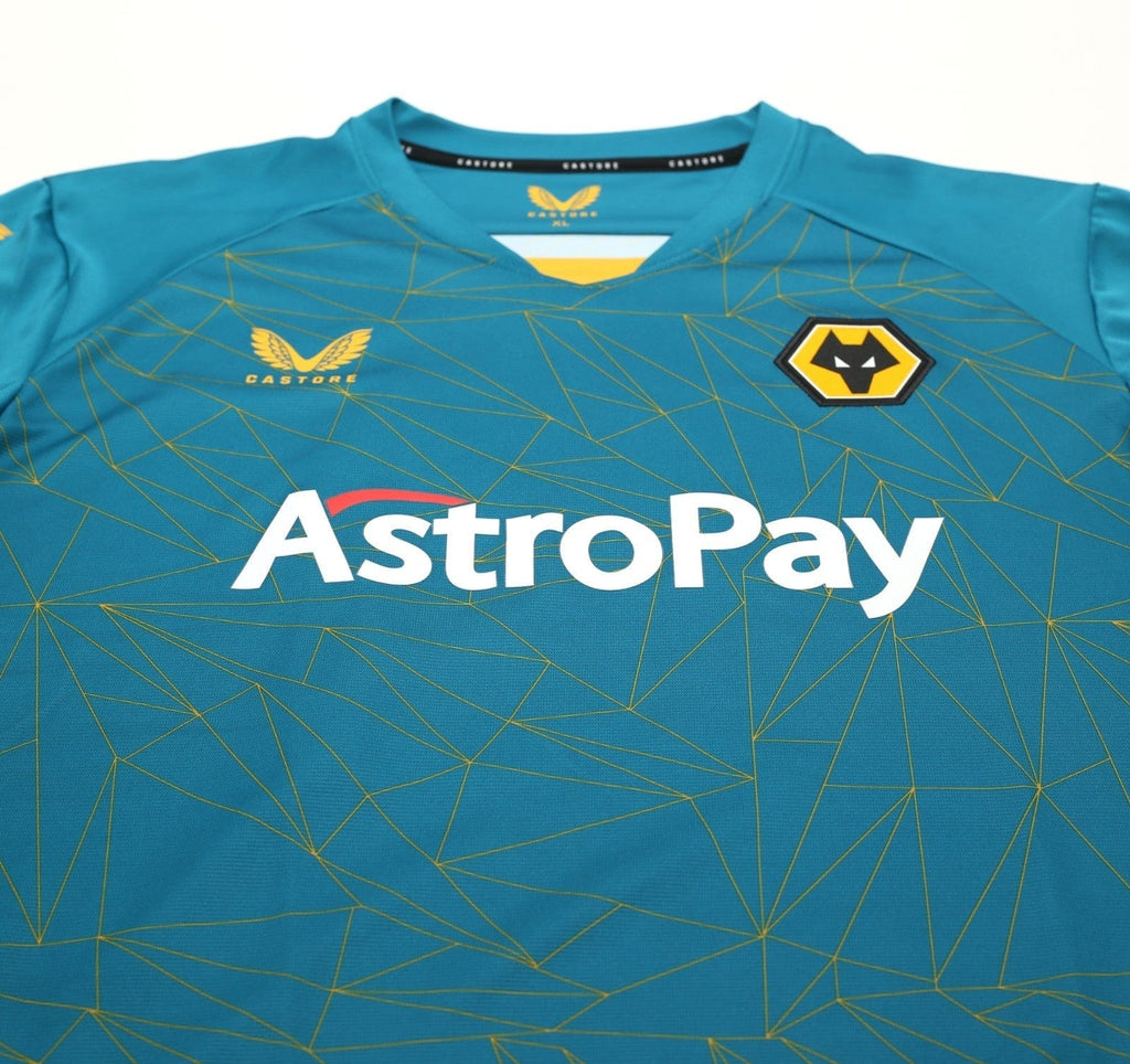 2022/23 CUNHA #12 Wolverhampton Wanderers Castore Away Football Shirt XL Wolves